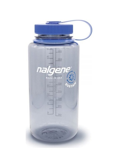 Nalgene Wide Mount Sustain Tritan 1 Litre Suluk Matara Gri