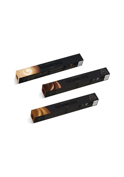 Nespresso Barista Creations Serisi Chiaro + Scuro + Corto Kapsül Kahve 3 x 10'lu