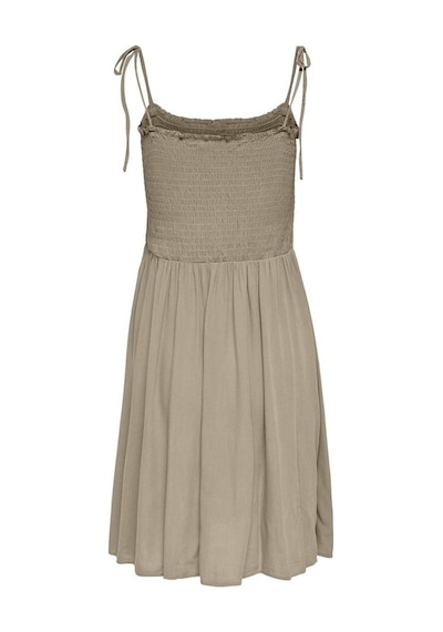 Only Onlannıka S/l Smock Dress Wvn Noos Taş 001