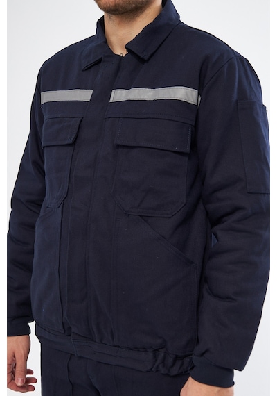 Mont 7/7 Gabardin %100 Pamuk Reflektörlü Lacivert