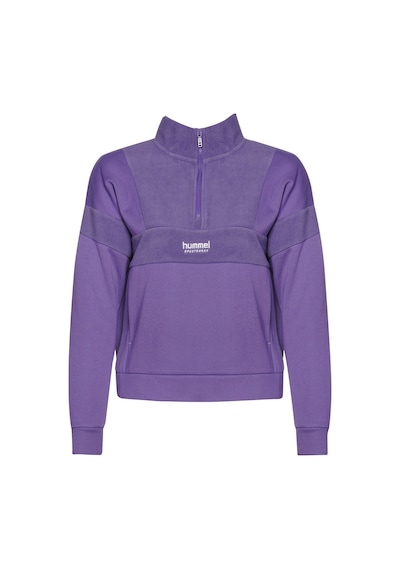 Hummel Adur Yarım Fermuarlı Sweatshırt 922347-2893 Mor