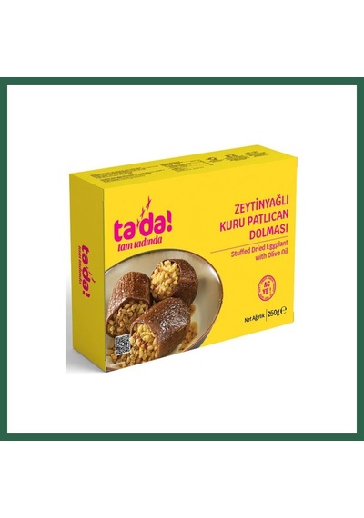 Bezos Zeytinyağlı Kuru Patlıcan Dolmas 250gr 1 Adet Bzs01