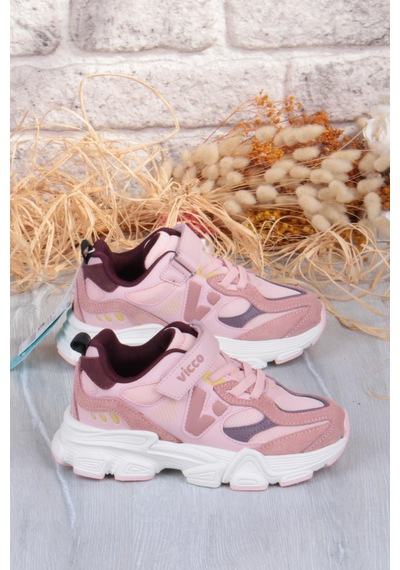 Vicco 346.f25k.200 Wild Pudra Sneaker Kız Çocuk Ayakkabı Pudra