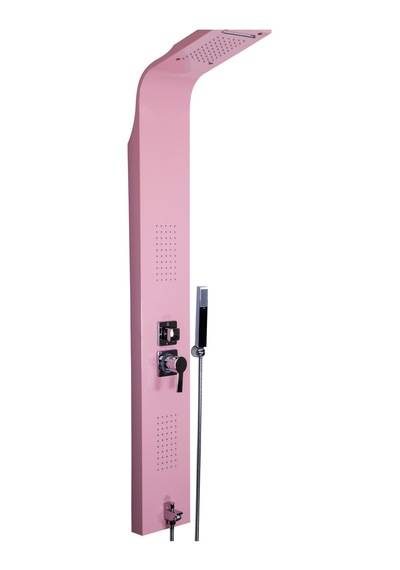 Sam Banyo Aras Duş Paneli Pembe