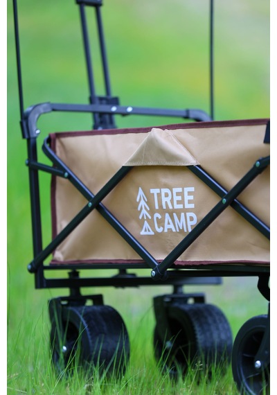 Tree Camp Kamp Plaj Vagon Arabası Full Model