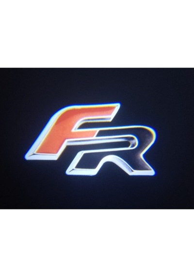 Seat Fr Araçlar Için Pilli Yapıştırmalı Kapı Altı Led Logo