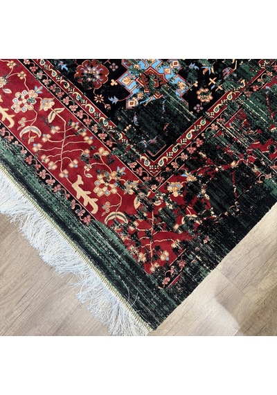 Hoom Rugs Tebriz Kr01 150 Tarak Makina Halısı Çok Renkli