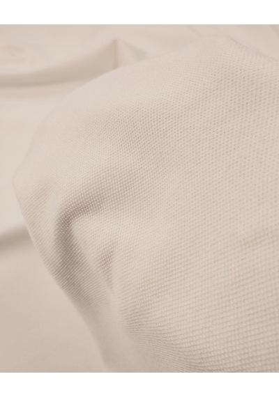Beyaz Lacoste Görünümlü Örme Kumaş Esnek Tok Duruşlu Bluzluk & Elbiselik 140x220cm-11668