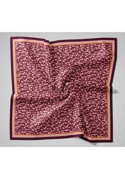 Silk Home Aura Eşarp 140005-21 Koyu Mor, Turuncu, Pudra Pembe