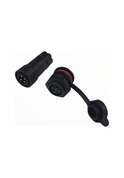 16mm Su Geçirmez Konnektor Şase Seyyar Takım 4p Ic-266m
