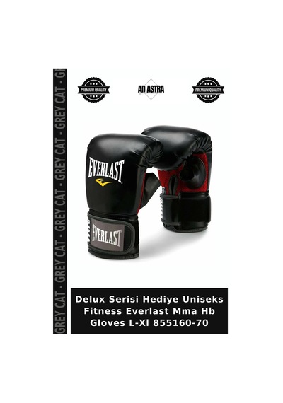 Delux Serisi Hediye Uniseks Fitness Everlast Mma Hb Gloves L-xl 855160-70 Diğer