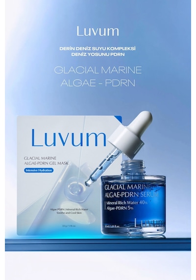 %5 Pdrn Ve Saf Deniz Suyu İçeren Onarıcı Nemlendirici Serum Glacial Marine Algae-pdrn Serum