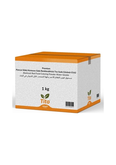 Premium Pancar Kökü Kırmızısı Gıda Renklendiricisi Toz Suda Çözünür E162 1 Kg