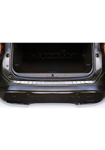 Citroen C5 Aircross Krom Arka Tampon Üstü Koruma 2018 Paslanmaz Çelik