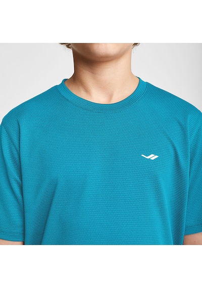 Lescon Mavi Çocuk Kısa Kol T-shirt 25s-3298-25n 25ntcb003298-560