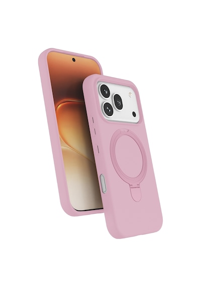 Uryport Huawei Honor 600 Regal Magsafe Standlı Kapak - Açık Pembe