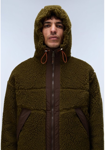 Napapijri T-maple Fzh Erkek Polar-33987 Koyu Yeşil