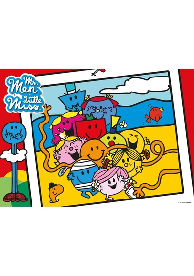 Ks Puzzle Çocuk P. Mr. Men Little Miss 50 Parça Mrmen709