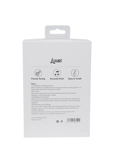 Luxars Lta-16a-cr Elektro Gitar Krom Burgu Takımı 6'lı