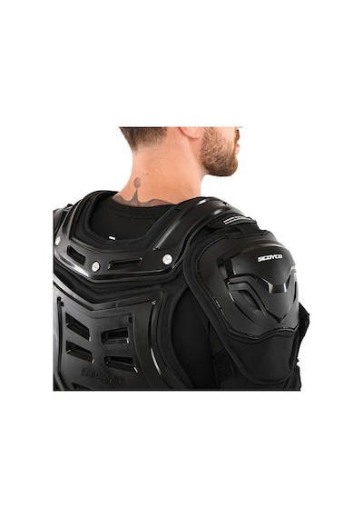 Scoyco Am07 Motosiklet Body Armor Full Koruma Yazlık Motorcu Vücut Koruma Siyah
