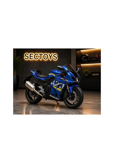1:12 Ölçek Suzukı Gsx R1000 Diecast Model Motosiklet Kutulu Lisanslı Suzukı Gsx-r1000