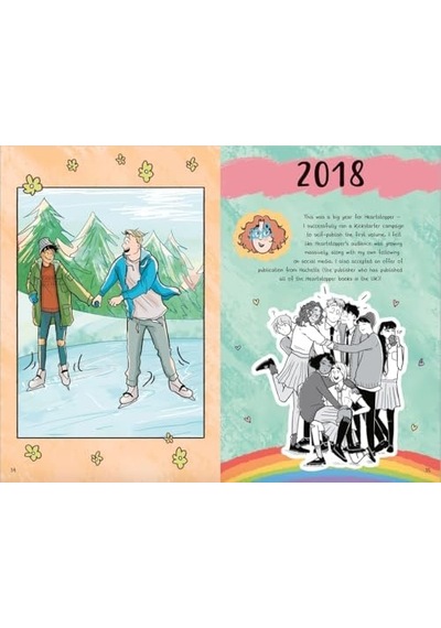 The Heartstopper Yearbook: Boy Meets Boy İn The Phenomenal Graphic Novel Series, Also On Netflix Açık Gri