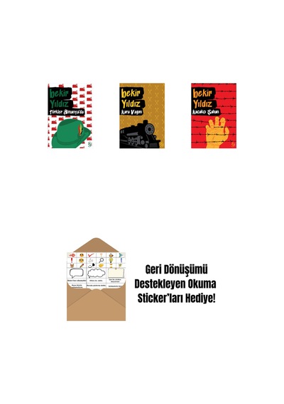 Türkler Almanya'da + Kara Vagon + Kaçakçı Şahan + Okuma Sticker'ları