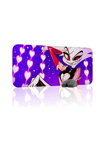 Hazbin Hotel Kaymaz Dikişli Kauçuk Oyuncu Mousepad V3 - 70x30 Xl Gaming Mouse Pad Fare Altlığı