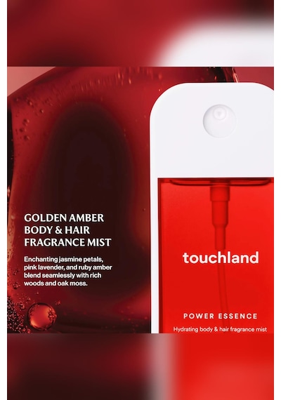 Touchland Golden Amber Kokulu Nemlendirici Vücut Ve Saç Spreyi 60ml