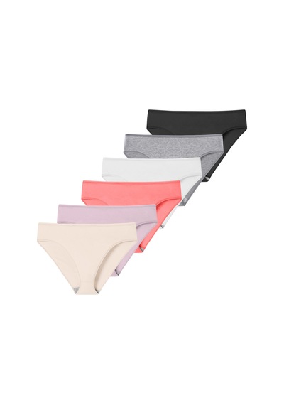 Likralı 6'lı Kutu Premium Slip Külot Laura G-006 B Resimdeki Renk