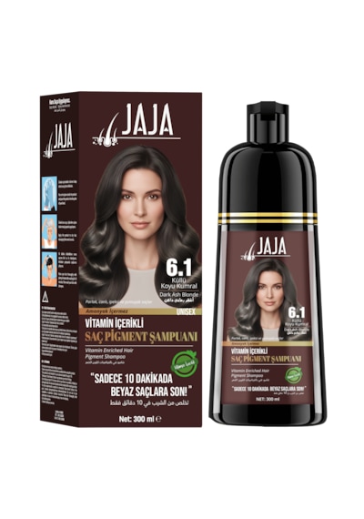 Jaja Küllü Koyu Kumral 6.1 Beyaz Kapatıcı Şampuan 300 Ml Tüm Saç Tipleri