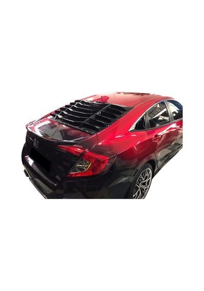 Honda Civic Fc5 Arka Cam Vizörü P.Black (Plastik)
