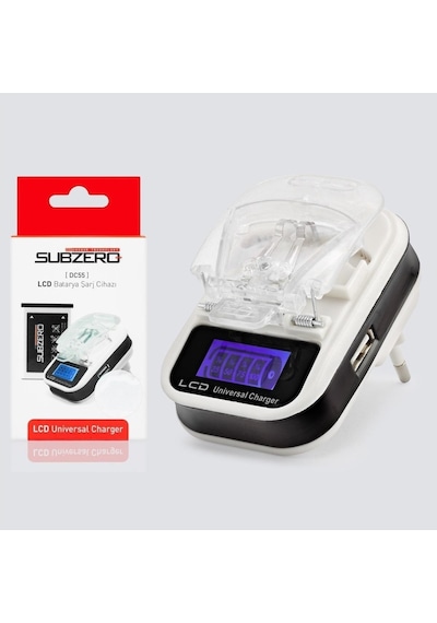 Lcd Akıllı Pil Şarj Aleti Subzero Dc55 (536876814) Lcd Akıllı Pil Şarj Aleti Subzero Dc55 (536876814)
