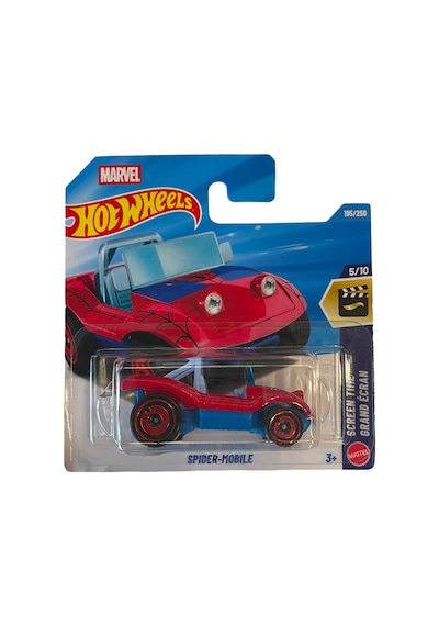 Hot Wheels Spider-mobile - Marvel Screen Time Özel Seri Metal Oyuncak Araba Çok Renkli