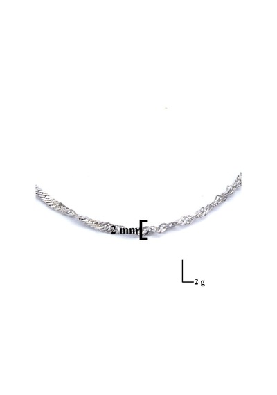 Ferizz 316l Çelik Singapur Zincir 45 Cm Zn-249