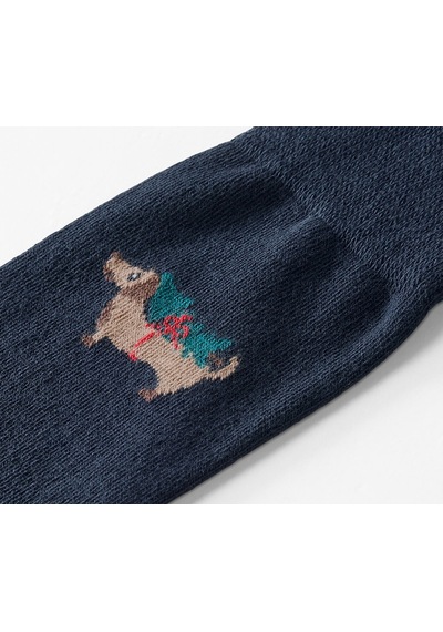 Tchibo Erkek Çorap, 3lü, Köpek 41-43 Lacivert