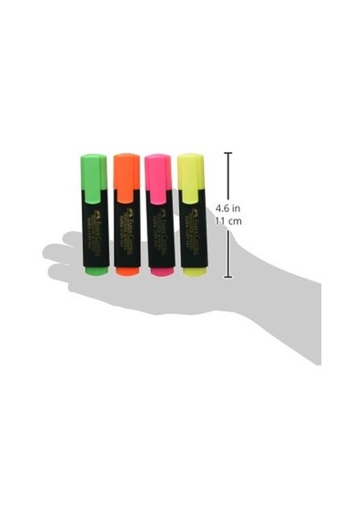 Faber-castell Textliner 48, 3+1 124-Pembe