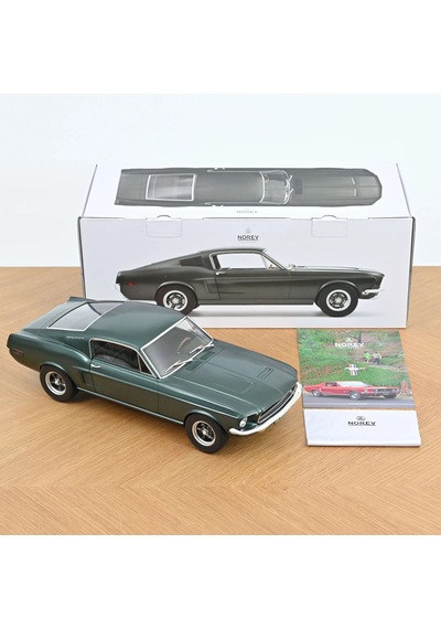 Norev 122702 1/12 Ford Mustang Fastback 1968 Satin Green Metallic