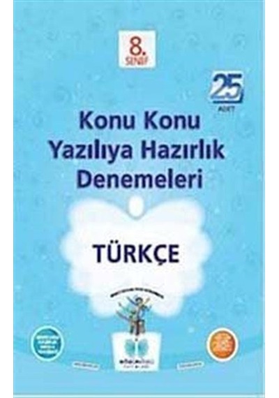 8. Sınıf Türkçe Konu Konu Yazılıya Hazırlık Denemeleri (25 Ade...