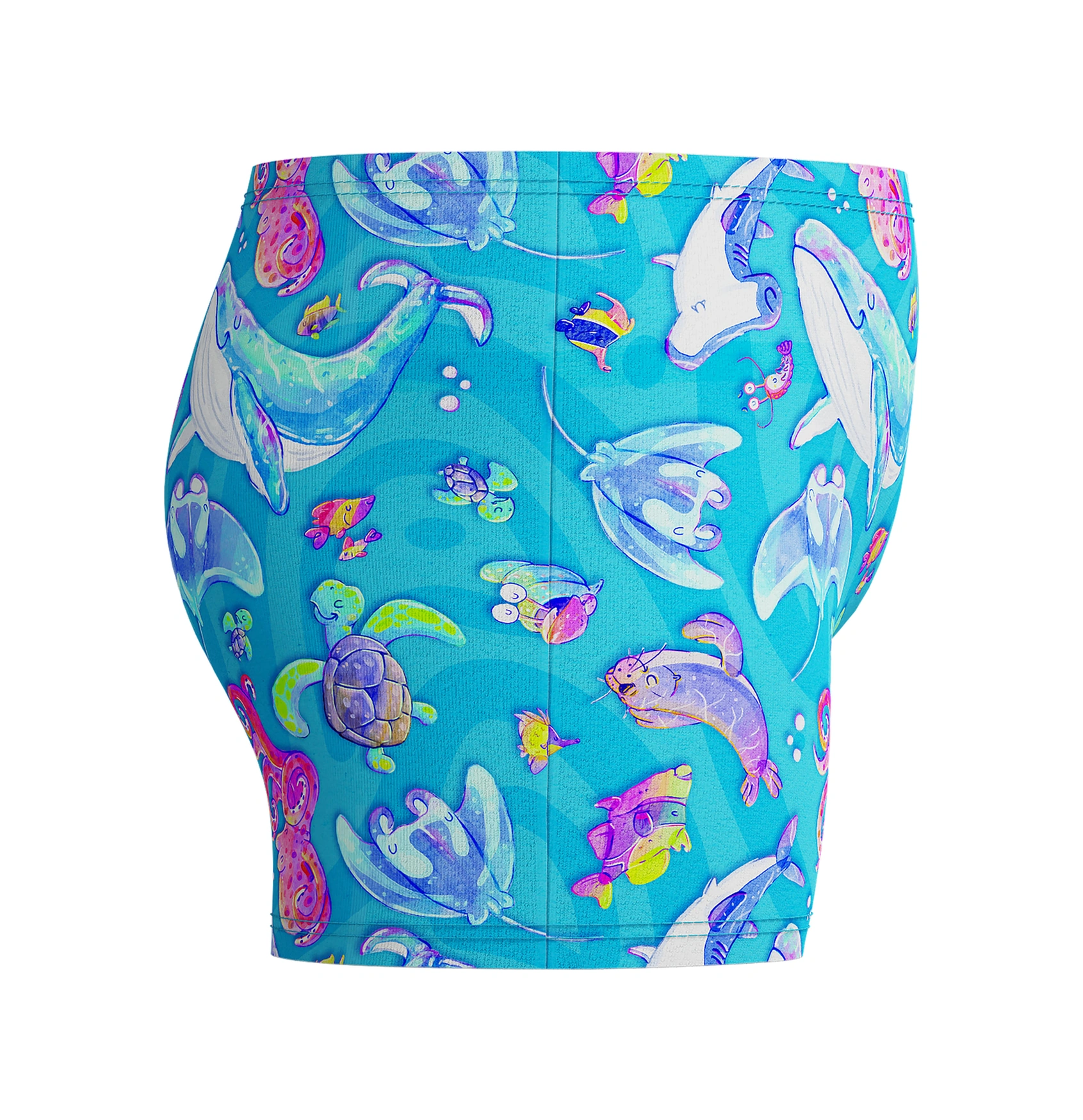 Speedo Printed Erkek Bebek Yüzücü Mayosu Mavi