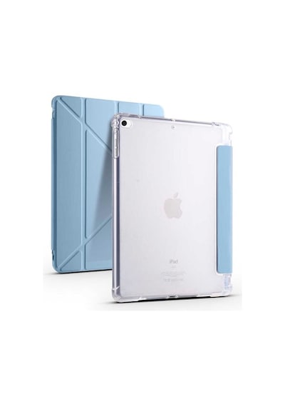 Apple Uyumlu iPad 9.7 2018 Kılıf Zore Tri Folding Smart With Pen Standlı (503995261)