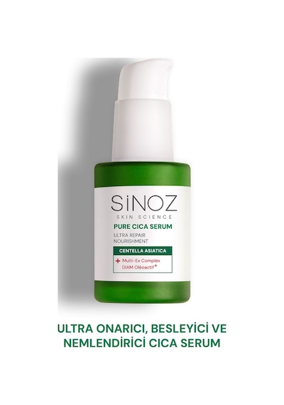 Sinoz Pure Cica Ultra Onarıcı ve Besleyici Bakım Serumu 30 ML