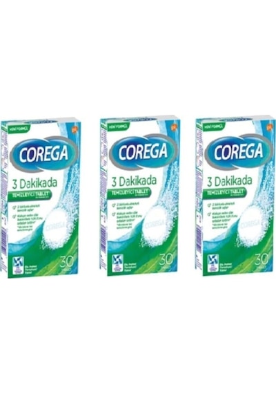 Temizleyici 30 Tablet 3 Adet