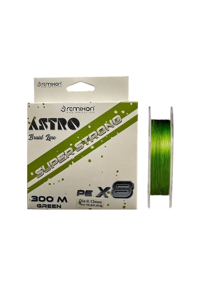 Remixon Astro 8x 0.13mm 300m Green İp Misina