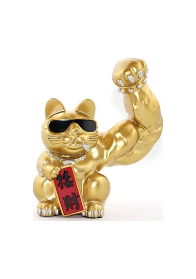Magicool Polyester Şanslı Kedi Figürü Alk2272