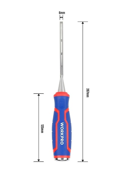 Workpro Wp243004 6mm Profesyonel İskarpela Fr Wp243004