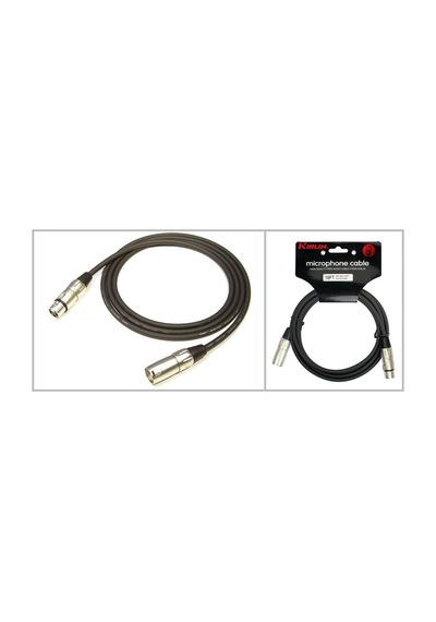 Kirlin Mp-482Pr-3Mt Mikrofon Kablosu- Xlr F-1/4 Mono Plug