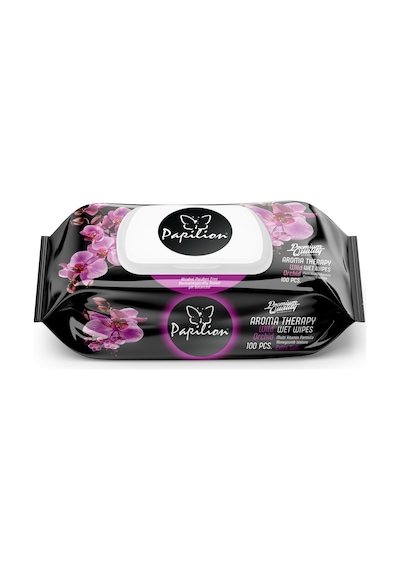 Papilion Aroma Terapi Orkide Kokulu Islak Havlu 100'Lü