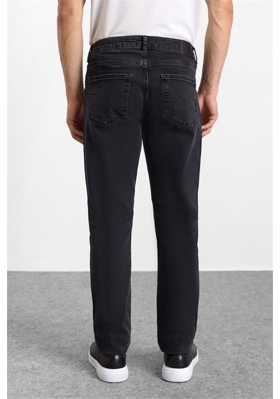 Süvari Siyah Slim Normal Bel Denim Pantolon Sdn2016600003-s09