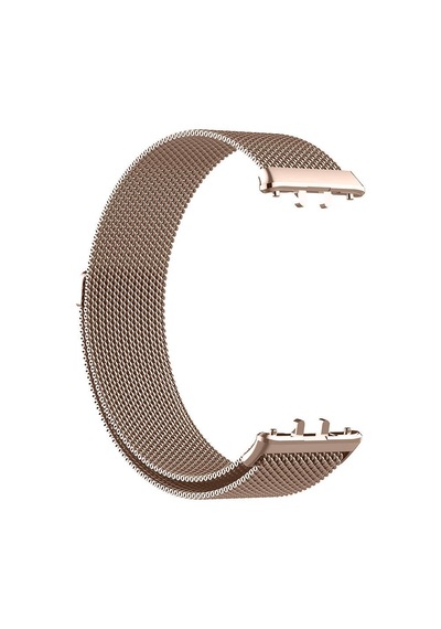 Zore Galaxy Uyumlu Fit 3 Clo- Krd-01 Metal Kordon-rose Gold